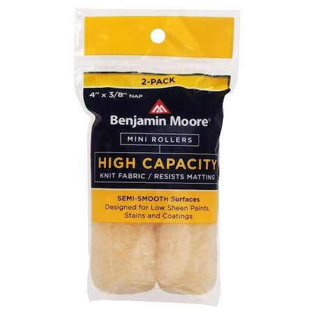 Premier Benjamin Moore Wool 4 in. W X 3/8 in. Mini Roller 2 pk U66500-018